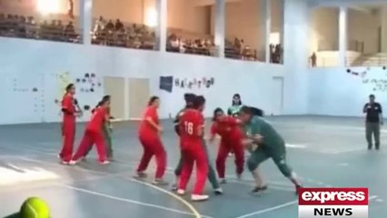 Women Hand Ball Championship in Pakistan