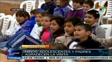 Caravana cultural fomenta en Argentina el gusto por el arte