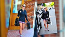 Jessica Simpson Puts Her Legs on Display in Beverly Hills