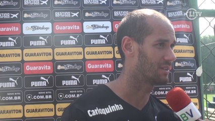 Rodrigo Souto busca melhor condição física para ser titular