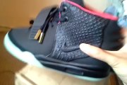 Nike Air Yeezy 2 II Fully Fixed AAA quality Solar Red carved scales matte finish solar red fixes