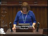 Poseł Anna Grodzka - Wystąpienie z dnia 24 czerwca 2014 roku.