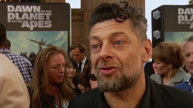 Dawn Of The Planet Of The Apes Premiere: Andy Serkis As Caesar