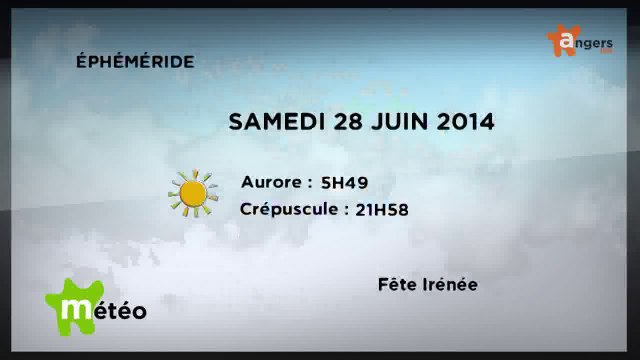 METEO JUIN 2014 [S.6] [E.28] - Météo locale - Prévisions du samedi 28 juin 2014