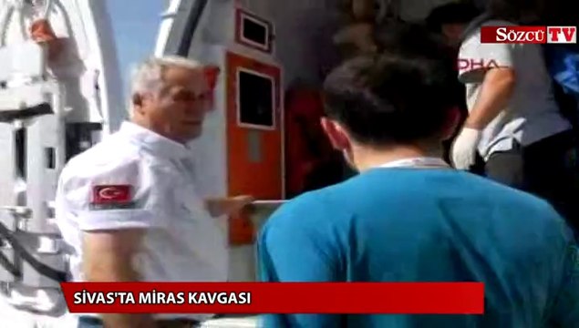Miras kavgasında tabancalar konuştu