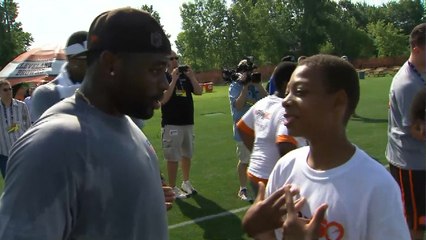 Terrance West introduces himself as Johnny Manziel