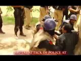 Brutal Attack of Sharif Brothers & terrorist Police at Idara Minhaj-ul-Quranon 17-6-14_Part A