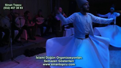 dini düğün organizasyonu ve ilahi grubu ile semazen grubu programı bursa düğün salonları