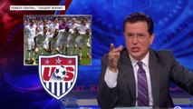Colbert: Bitten by the soccer bug, a.k.a. Suarez