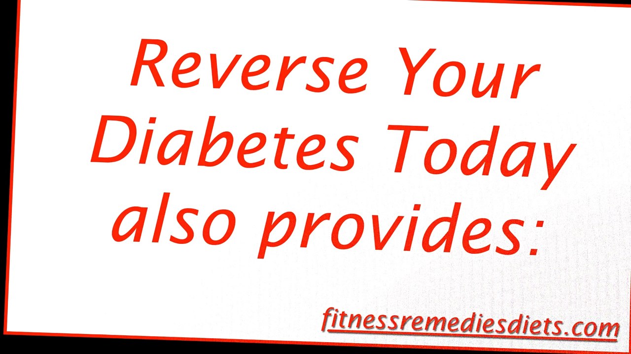 Reverse Your Diabetes Today Honest Review. How To Reverse Diabetes. Natural Cure For Diabetes