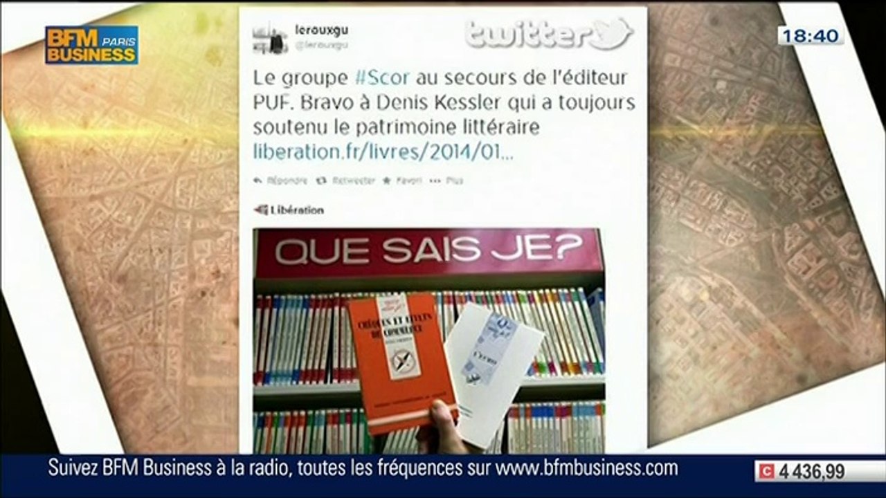 Denis Kessler, président directeur général de Scor, dans Qui-êtes vous ?  - 27/06 3/4