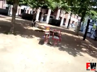 Parlkour On Springboard Fail - Fails World