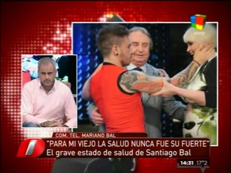 Mariano Bal habla de la salud de Santiago