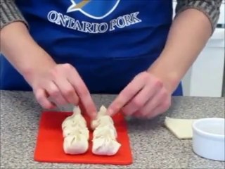 Cooking Video - Pork Wontons
