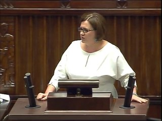 Poseł Małgorzata Sadurska - Wystąpienie z dnia 25 czerwca 2014 roku.