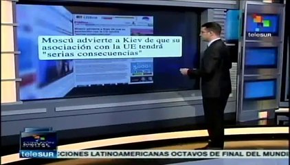 Destacan medios del mundo suscripción del acuerdo entre UE y Ucrania