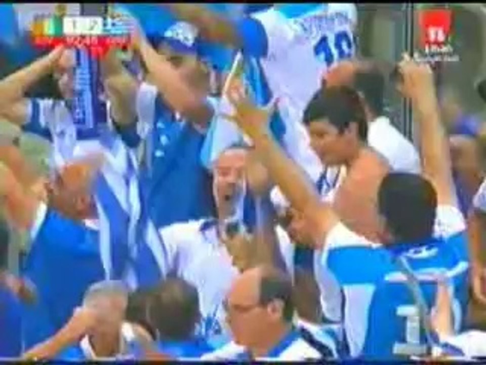 ملخص المباراة المجنونة بين اليونان وساحل العاج بتعليق محمد كركي