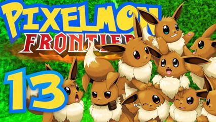Pixelmon Survival Frontier [Part 13] - The Pit of Happiness & EEVEE Frenzy! 🎮