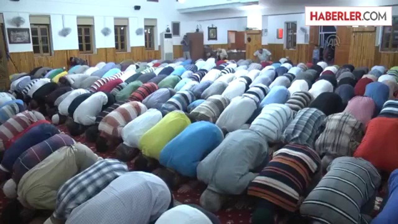 KKTC'de ilk teravih namazı kılındı -