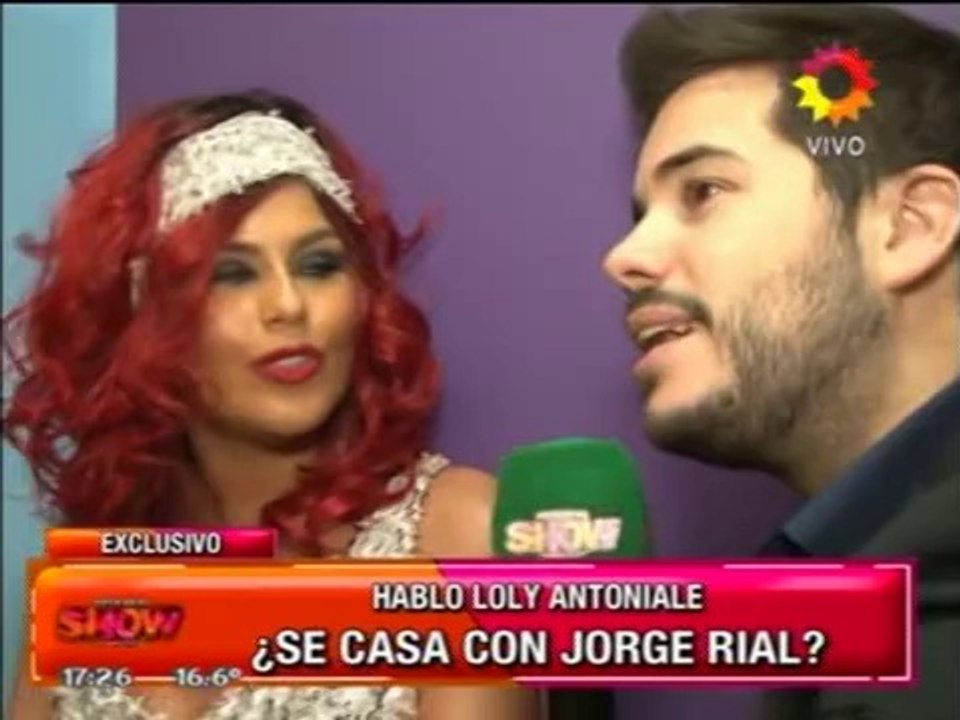 Pronto.com.ar ¿Se casan Loly Antoniale y Jorge Rial 1