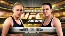 UFC 175 - Ronda Rousey vs. Alexis Davis EA SPORTS™ UFC® Prediction