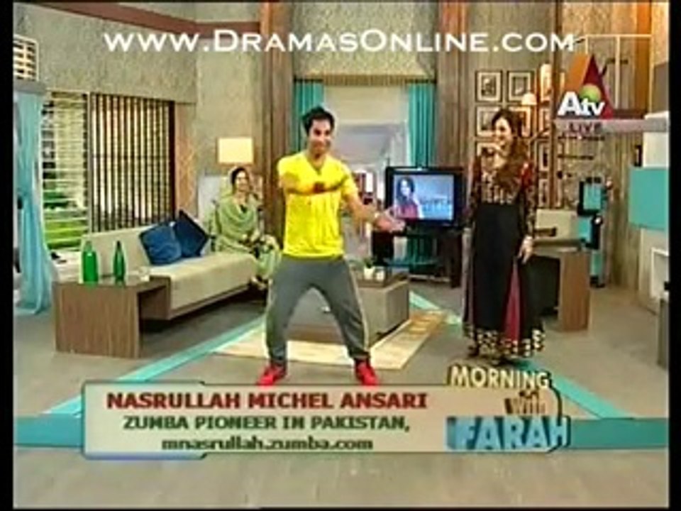 Atv Zumba with Nasrullah Michel Ansari fun for people who missed the live program ;)
