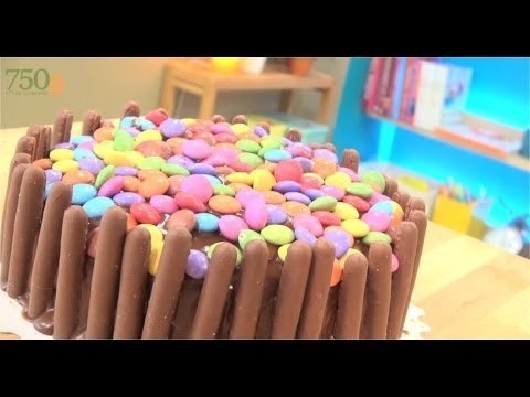 Gâteau d'anniversaire au chocolat - 750 Grammes