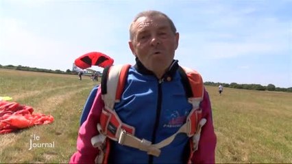 Don d’organe : Il saute en parachute à 80 ans (Vendée)