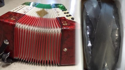 Customs Finds 4lbs of Meth Smuggled in Accordion