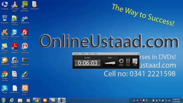 Camtasia Video Recording Tutorials in Urdu Hindi part 3 callouts by ABDUL WALI