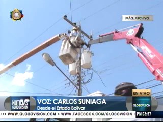 Falla en Bolívar se registró en el municipio Caroní