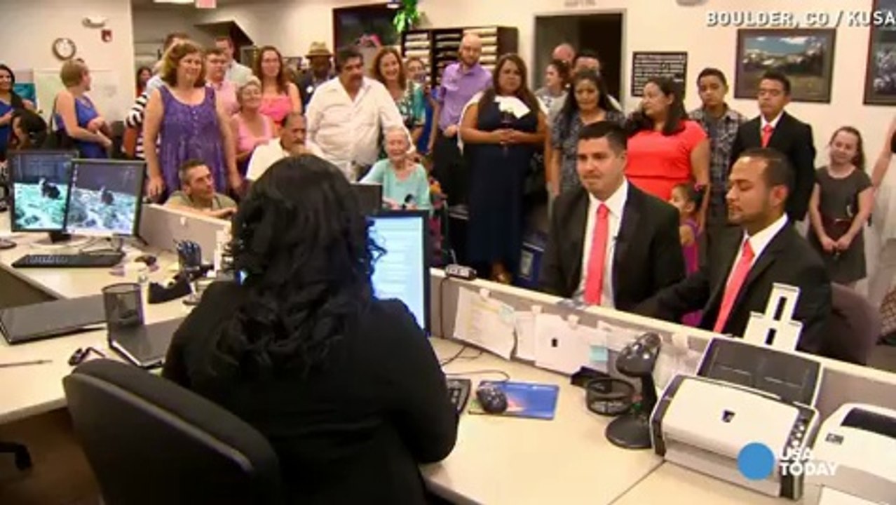 Same-sex couple marries despite Colorado ban