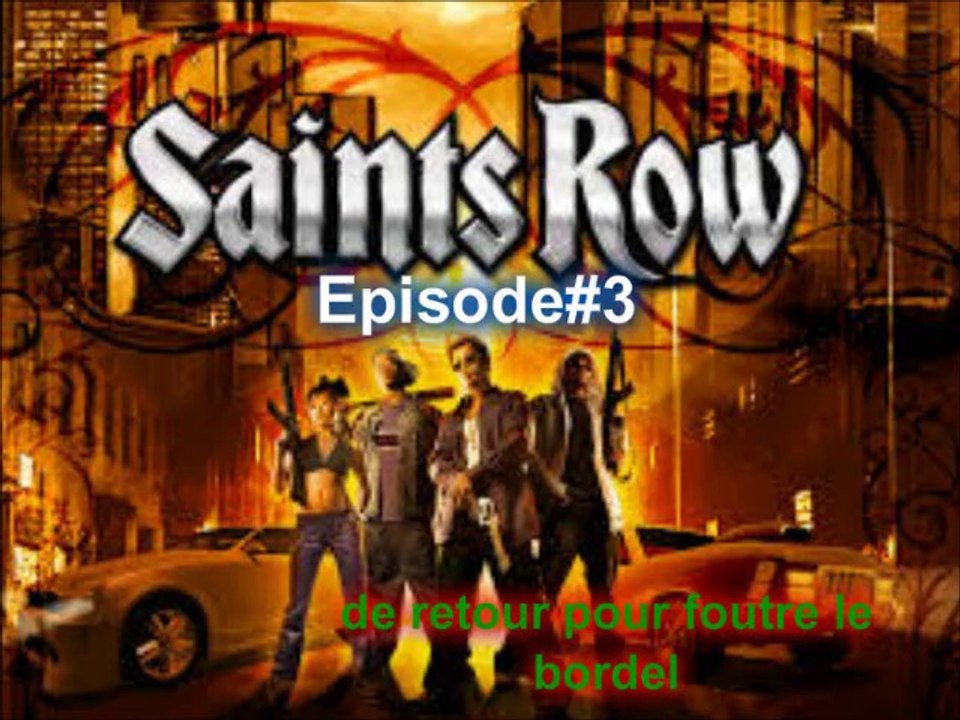 Saint row2#3:faudrait vraiment que j'apprenent a conduire !