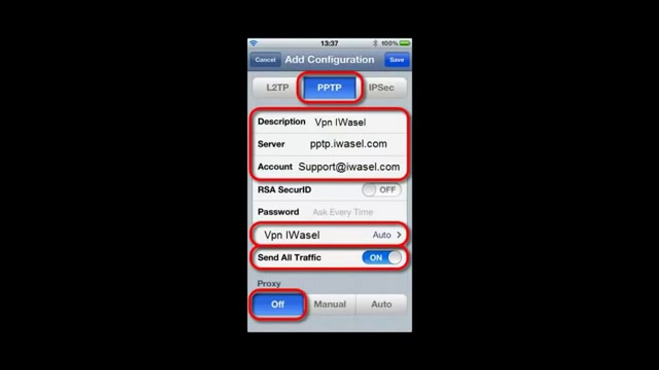 vpn للايفون