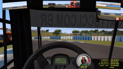 Formula Truck 2013 7-lap race Londrina ON-BOARD