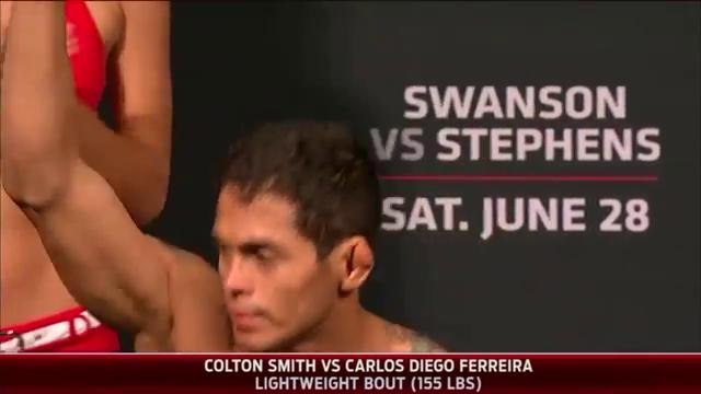 UFC Fight Night 44 weigh-ins