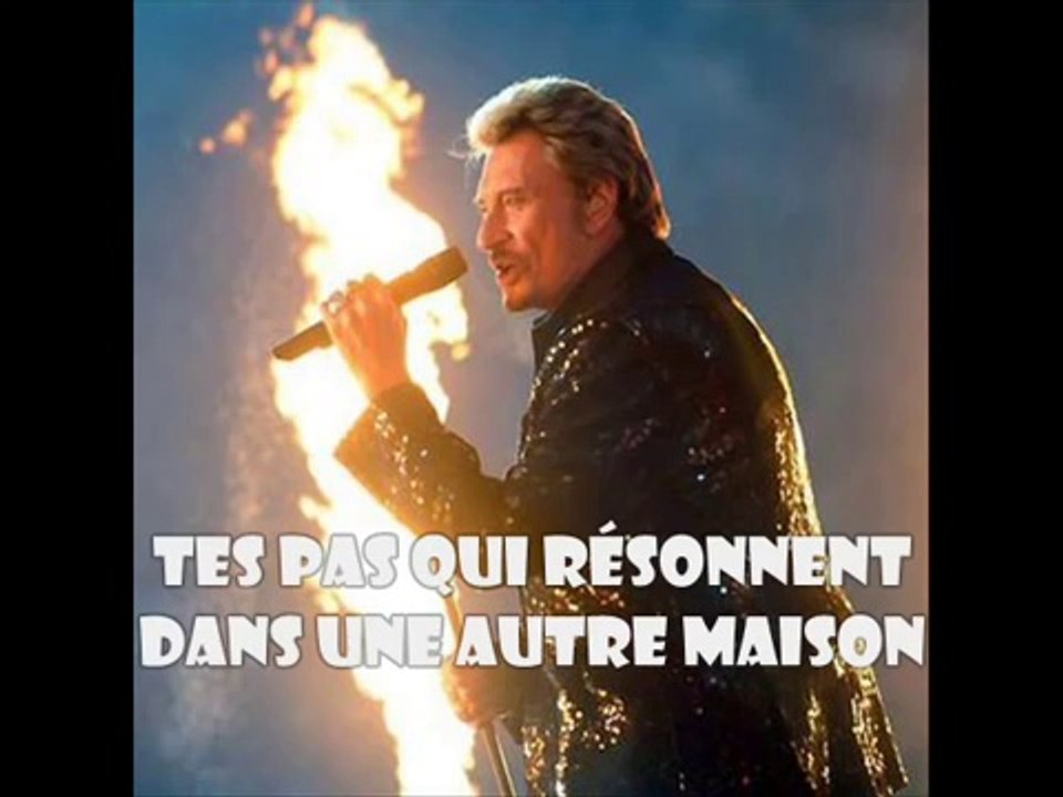 JOHNNY HALLYDAY - J'AI PEUR, JE T'AIME