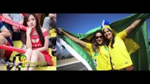 World Cup 2014 ● Sexy , Crazy and Beautiful Fans