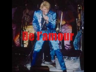 JOHNNY HALLYDAY - JE SUIS VICTIME DE L'AMOUR (Concert au Palais des sports 82)