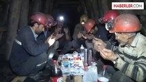 Maden ocağında sahur -