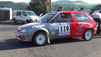 Lionel Ciochetto au rallye de la Haute Vallee de la loire 2014