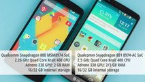LG G3 vs Google Nexus 5