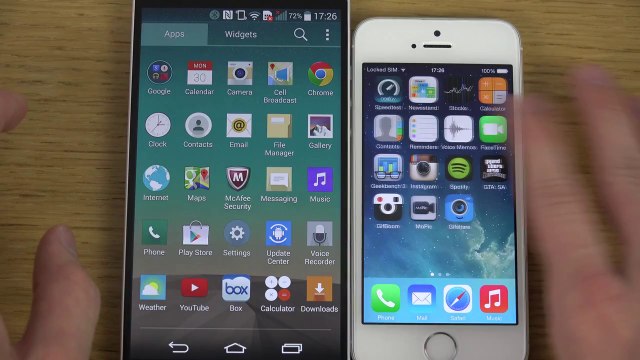 LG G3 vs. iPhone 5S - Review