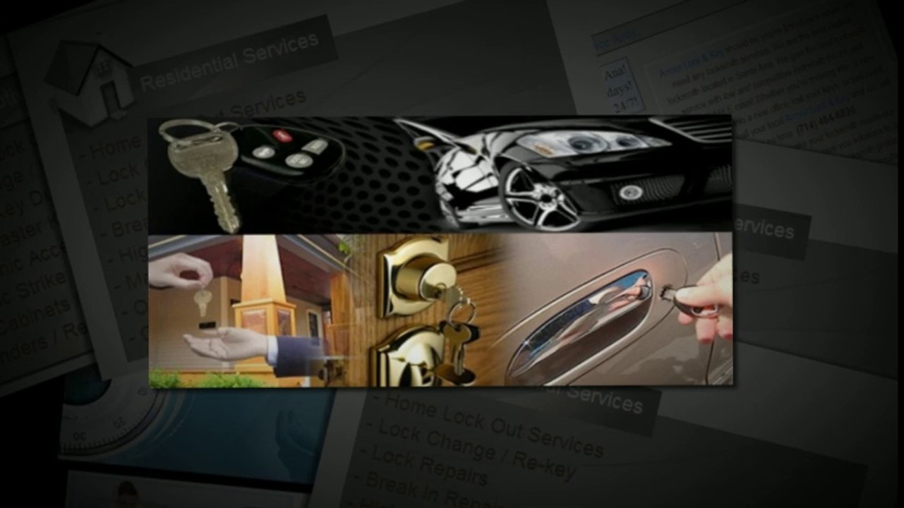 Locksmith in Santa Ana, CA - (714) 464-6820 24/7 Locksmiths in Santa Ana 92704