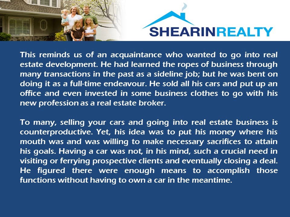 Shearin Group Realty, Inc.: The Challenges of Investing in Real Estate Development