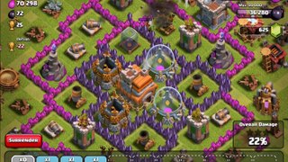 Clash of Clans: The ALL Goblin Army Attacks and is Successful!!!
