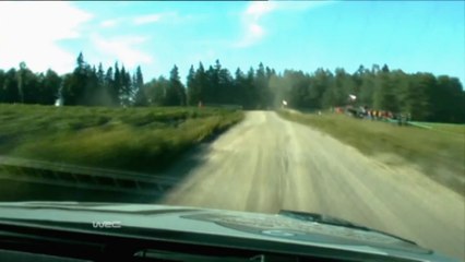 Kubica walczy w Rajdzie Polski