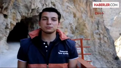 Karanlık Kanyonda Halatlı Atlama Yapan İlk Türk
