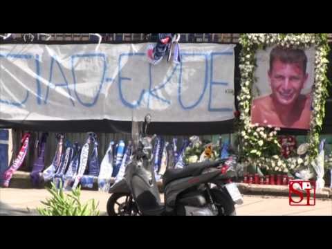 Napoli - La camera ardente per Ciro Esposito (27.06.14)