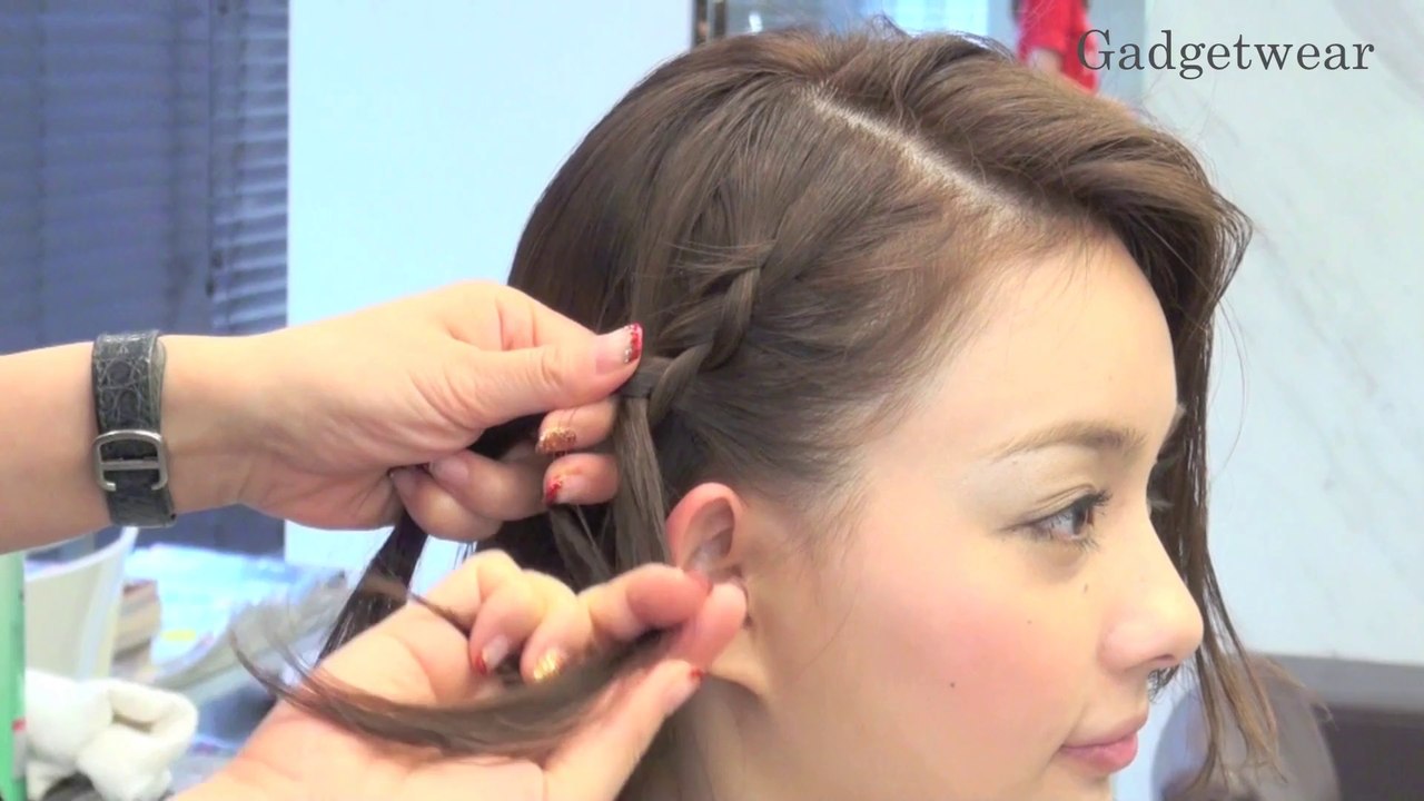 【Hair Arrange】裏編み込みのまとめ髪ヘアアレンジ - 第20回